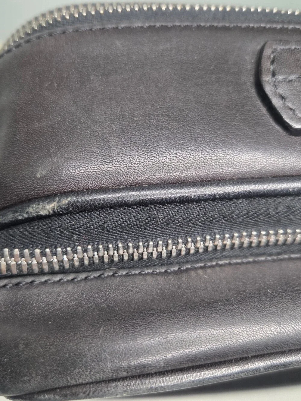Coach Black Leather Laptop Bag Brief Case